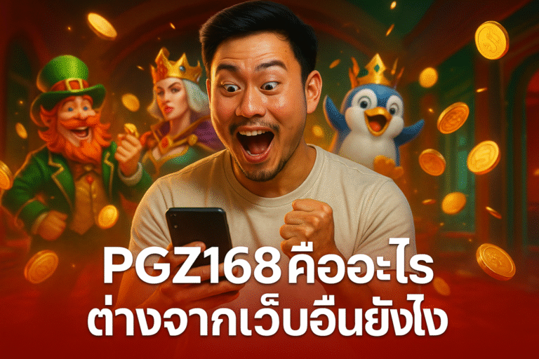 PGZ168 คืออะไร ต่างจากเว็บอื่นยังไง