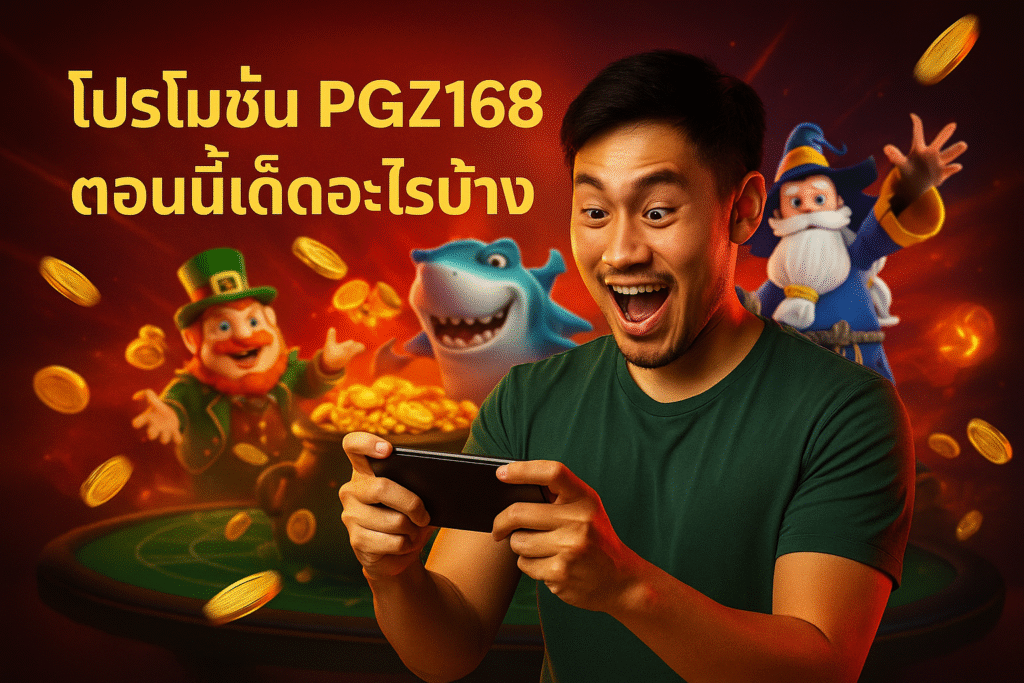 โปรโมชั่น PGZ168 ตอนนี้เด็ดอะไรบ้าง