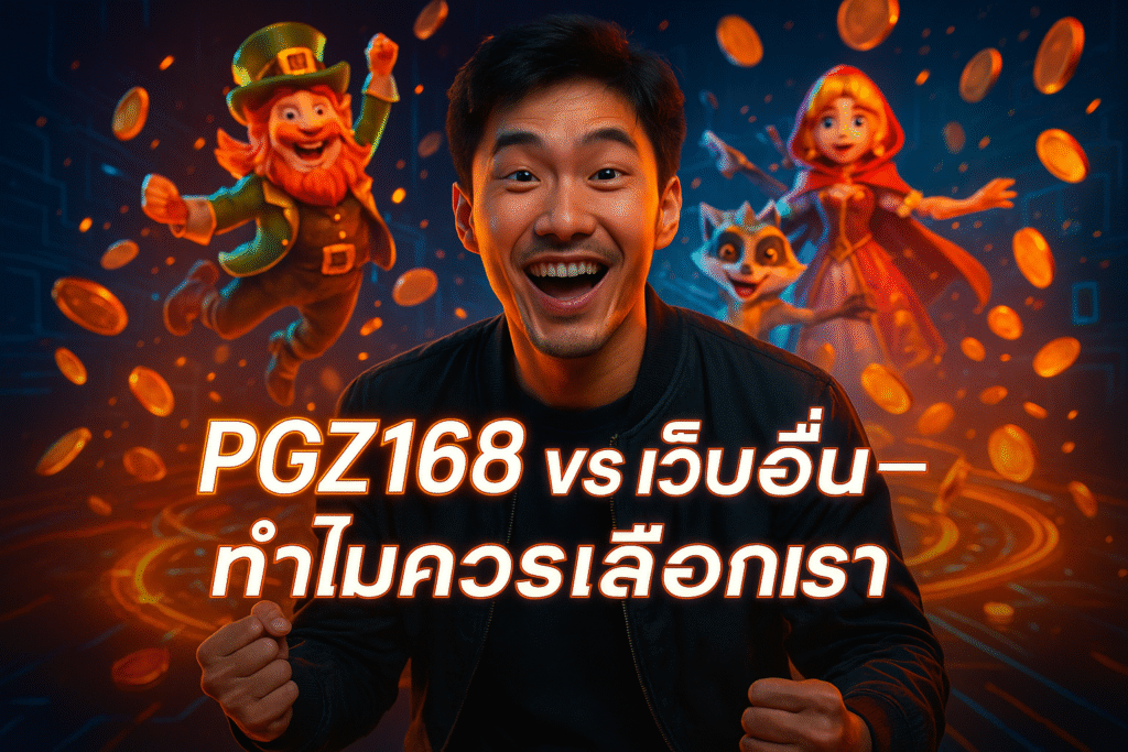 PGZ168 vs เว็บอื่น – ทำไมควรเลือกเรา