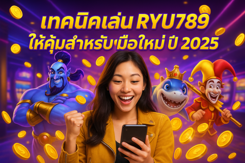 เทคนิคเล่น RYU789 ให้คุ้มสำหรับมือใหม่ปี 2025